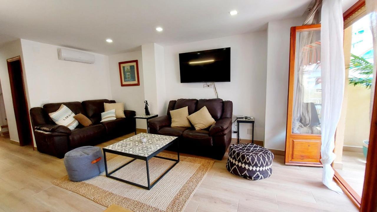 Sunny Duplex In Front Of Campello Beach El Campello Bagian luar foto