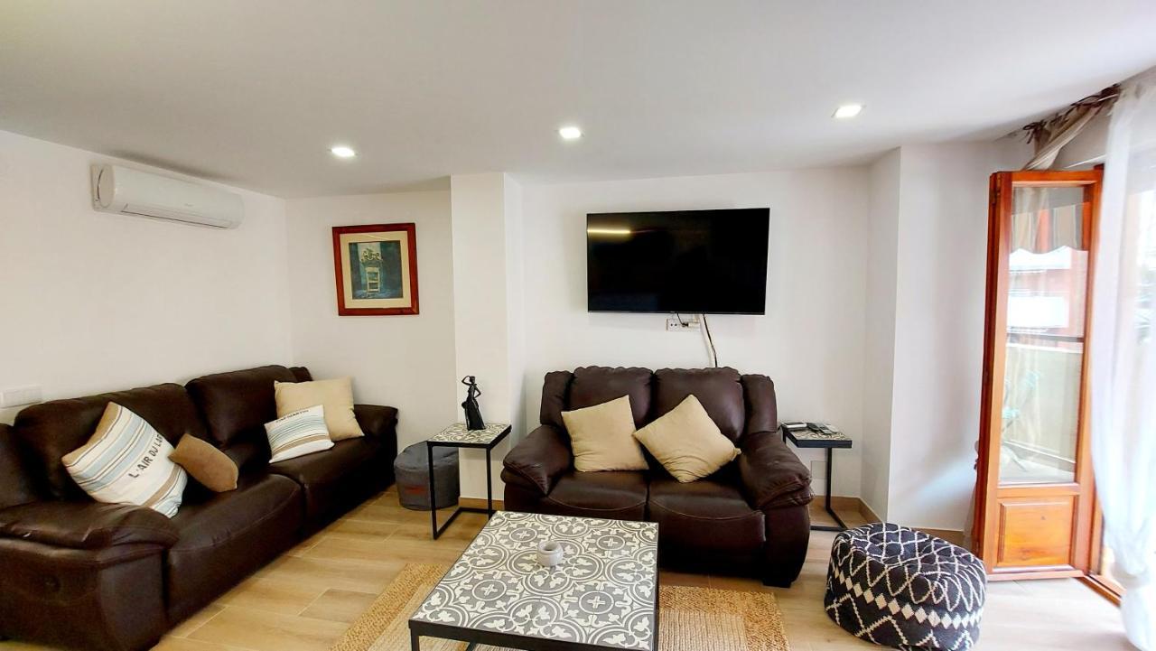 Sunny Duplex In Front Of Campello Beach El Campello Bagian luar foto
