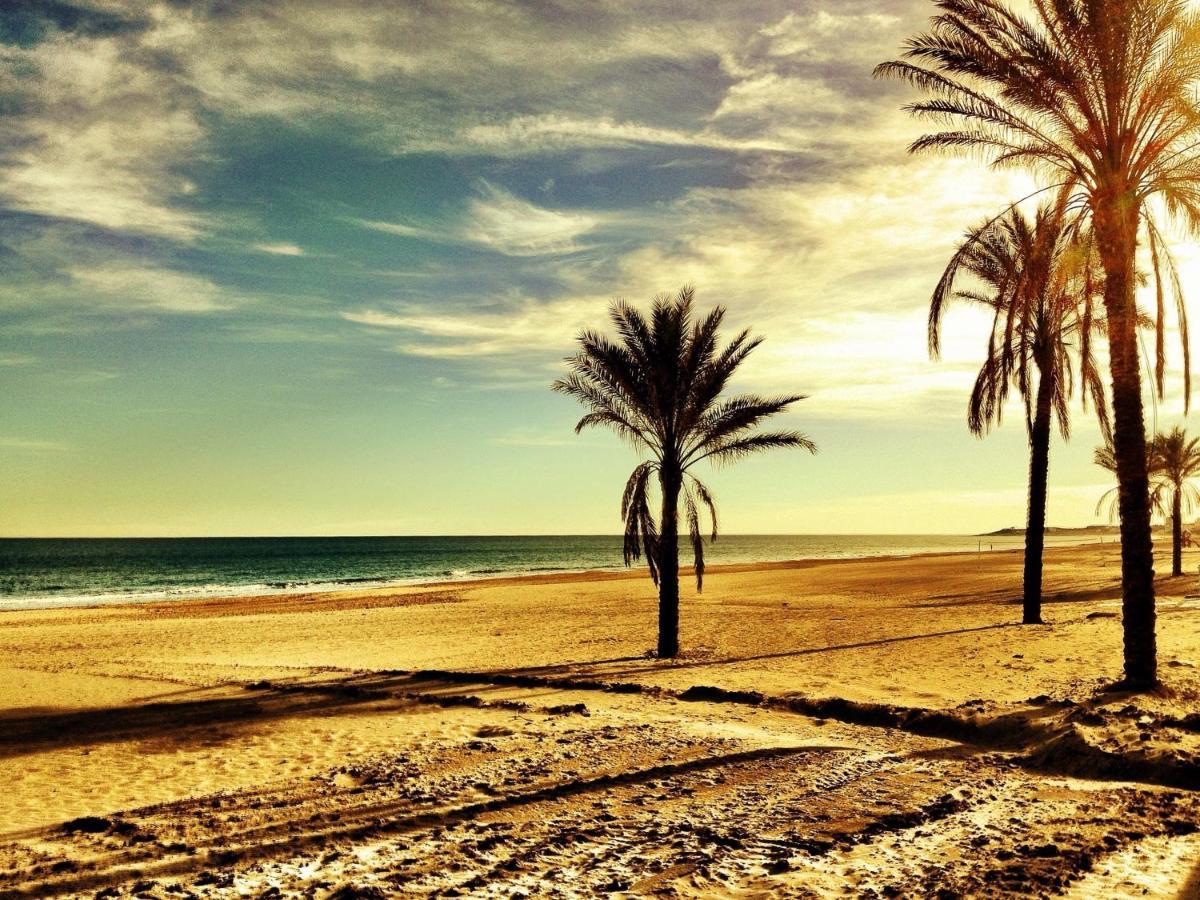Sunny Duplex In Front Of Campello Beach El Campello Bagian luar foto